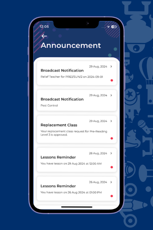 Announcements